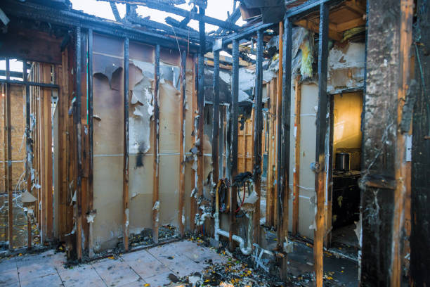 Professional Fire Damage Assessment technician working in Sheffield, AL